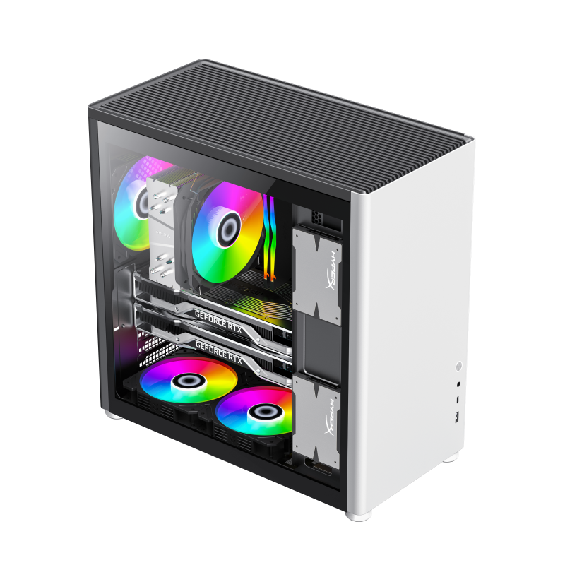 GAMEMAX Spark Pro BK/WT GAMING CASE GAMEMAX Spark Pro BK/WT GAMING CASE